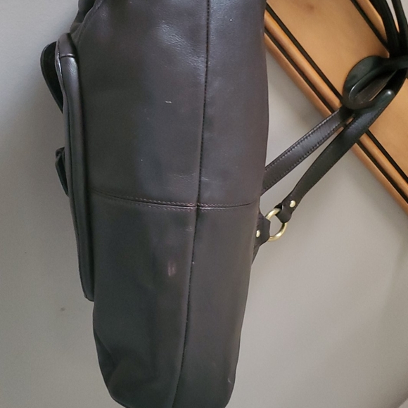 Extremely Gently Used Chocolate Coach Bag - Picture 3 of 6